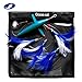 OCEAN CAT Trolling Fishing Lures Daisy Chain Bird Feather Teaser for Fishing with Rigged Hook 7/0 for Mahi, Tuna, Wahoo and More (Blue)