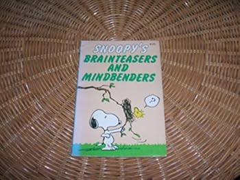 Paperback Snoopy's Brainteasers and Mindbenders Book