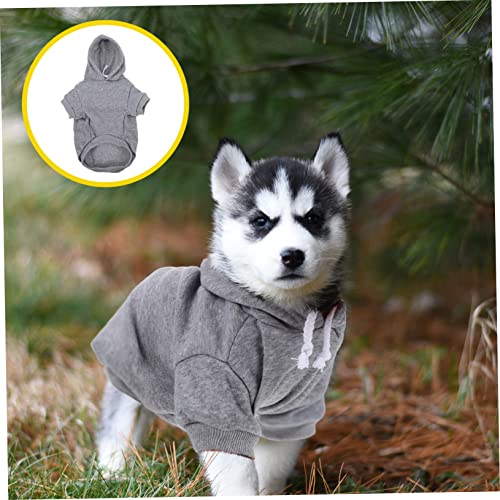 Sudadera de invierno para perros LIOOBO básica y cómoda miniatura 6