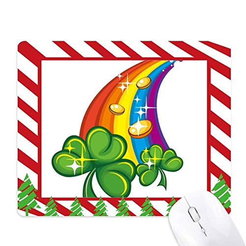 Tapis de souris trèfle St.Patrick pour décorer votre espace télétravail