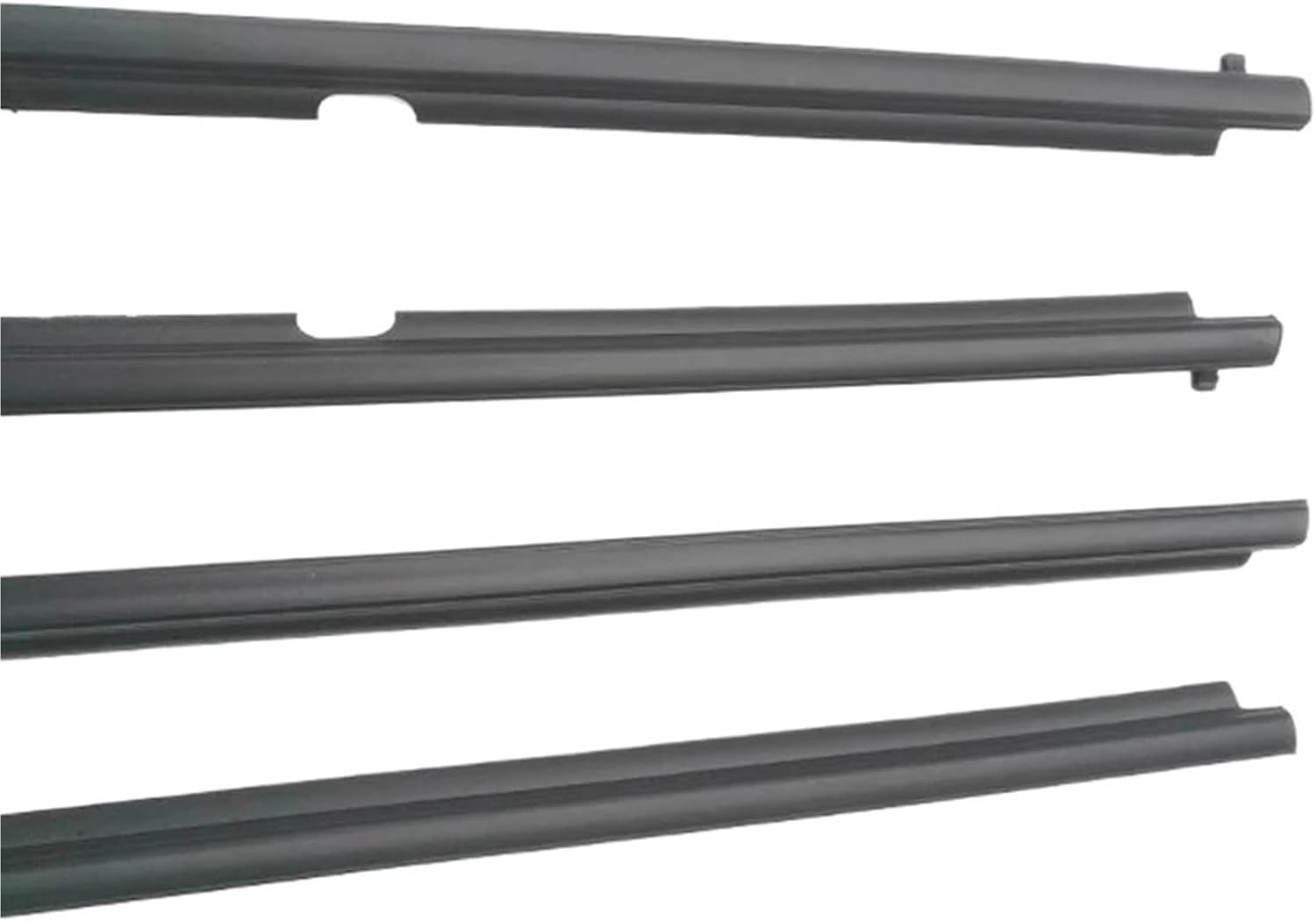 Car Door Window Glass Rubber Pressure Seal Belt Trim Weatherstrip Strip for High-Land 2008 2009 2010 2011 2012 2013 2014(Rear Left)