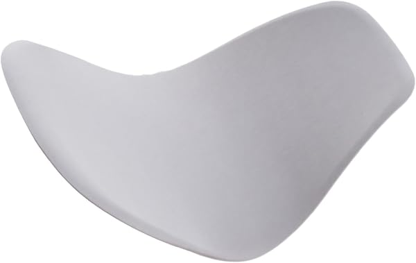 osiuujkw Funda de Asiento de Color sólido, extraíble, sin Brazos, Lavable, Suave, Protectora, Agradable para la Piel, Moderna Mediados Siglo, Gris Claro - 2
