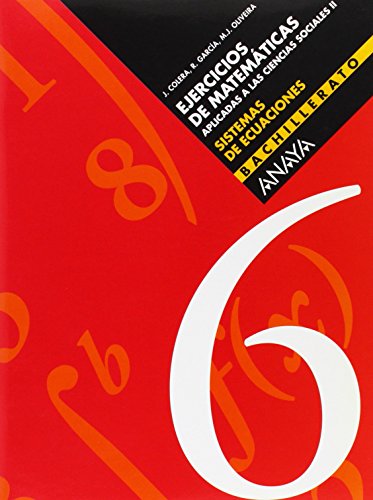 Portada de Ejerc.matemat.6 .sist.ecuaciones