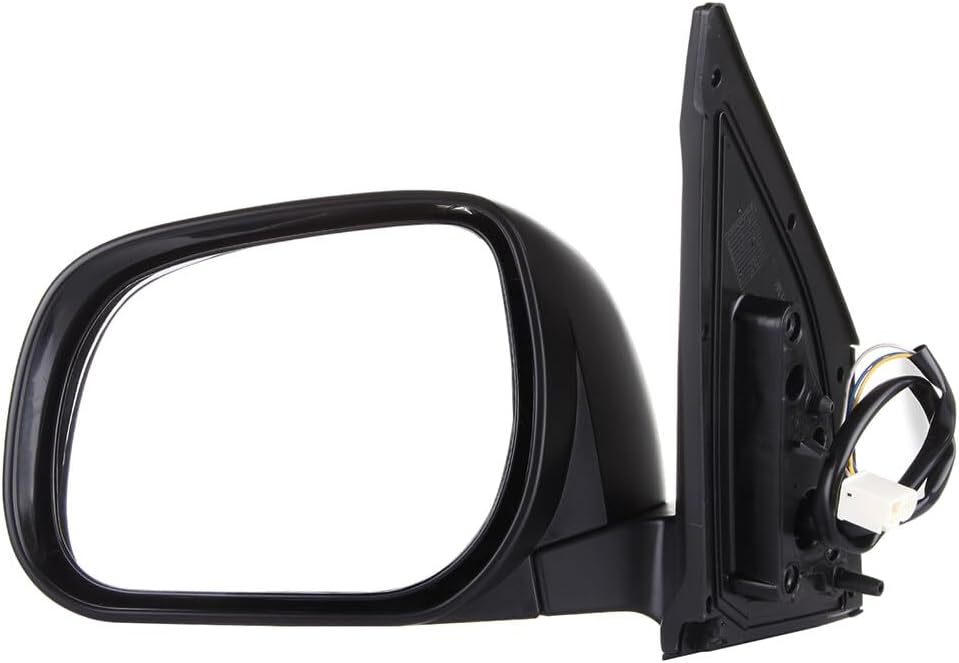 Driver and Passenger Side Black View Mirrors Fit for 2007-2013 For GMC Sierra 1500 2500 HD 3500HD Power adjustment Manual Fold Non-heated Exterior Mirrors 87940-42810 87910-42870