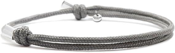 Nato Cuff Bracciale In Paracord 2mm - Fatto A Mano In Francia, Regolabile Per Uomo E Donna - Foto 3