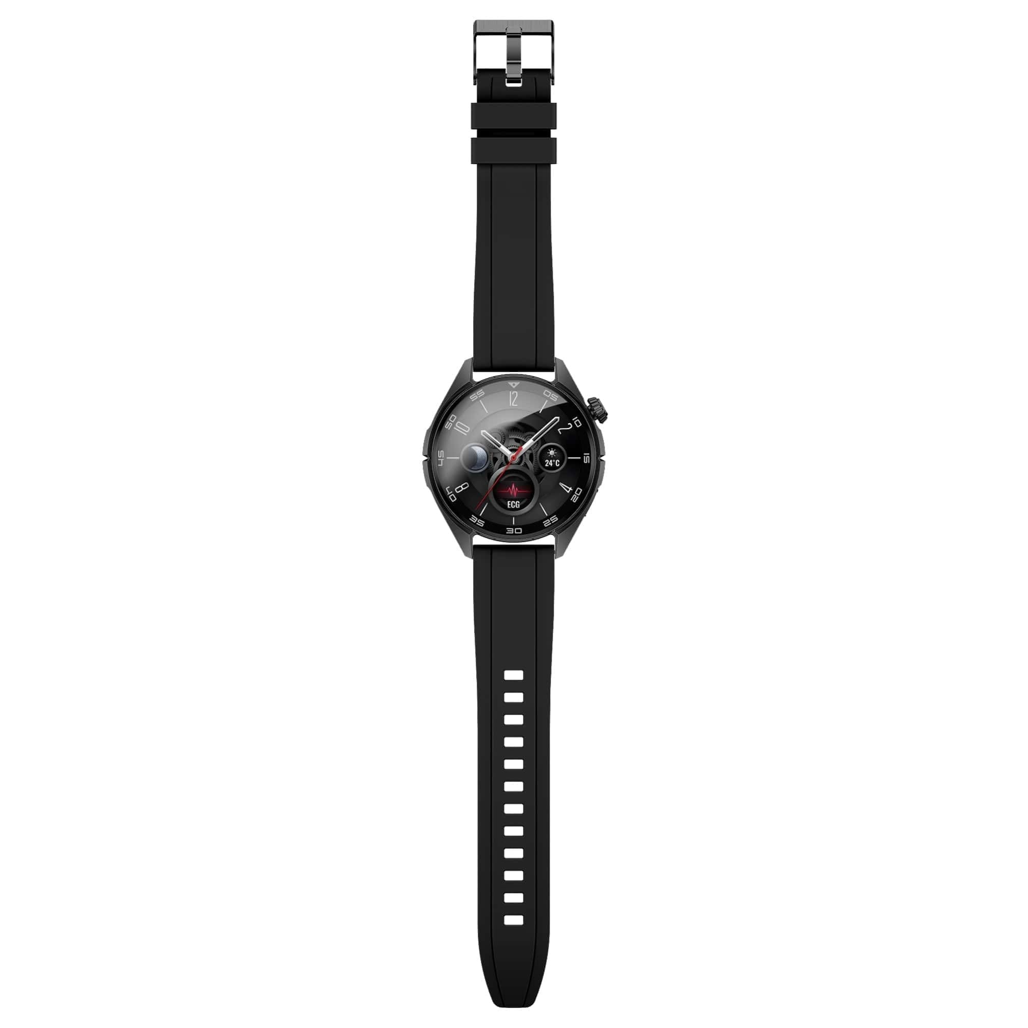 Nilox, Trailpro con GPS Integrado, Smartwatch para Mujer y Hombre con Salud, Monitoreo de Fitness y Notificaciones, Resistente al Agua y al Polvo, Compatible con Android e iOS
