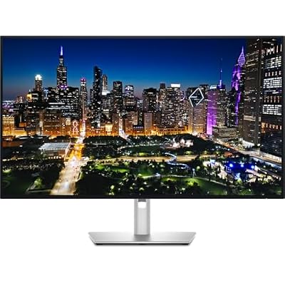 DELL UltraSharp U3225QE computer monitor 80 cm (31.5") 3840 x 2160 pixels 4K Ultra HD LCD Black, Silver