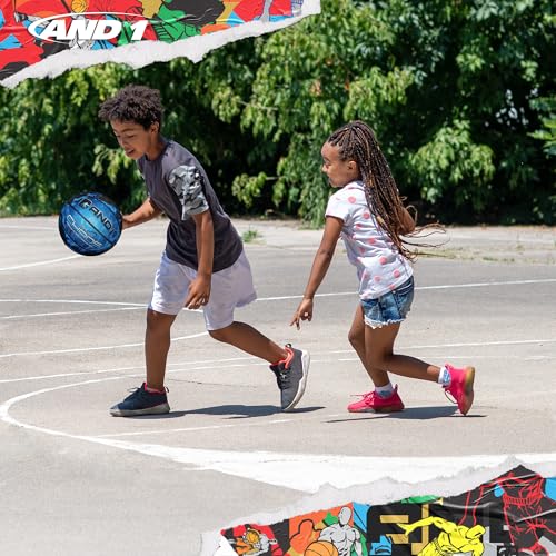 Image of AND1 Mini Basketball Pack Set for Kids (Deflated w /Pump Included): - 7-Inch Premium Youth Size Basketballs, Easy to Grip