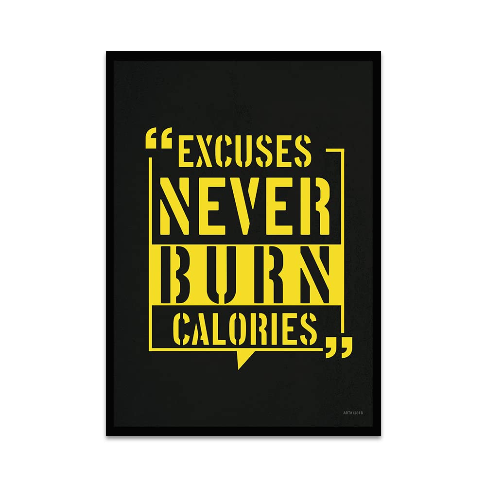 BE FIRST Gym Motivational Posters for Home Gym Decor, Motivational Gym