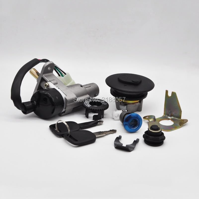 Juego de llaves de bloqueo de interruptor de encendido para scooter B08 B09 Cayman Jet West Scooter QJ B08 Keeway Fact 50 RY8 para Vento Vmoto Monza