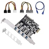 Diese PCIe USB Karte kann Ihrem Desktop PC 4 zusätzliche USB 3.0-Anschlüsse hinzufügen. Sie ist die perfekte Lösung für die Aufrüstung Ihrer USB 2.0 Anschlüsse.