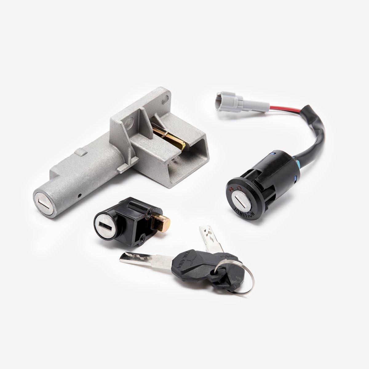 Lock Set Complete Compatible with Talaria MX5 (Sting Pro) TL5500/Sting Pro L1e Road Legal TL55/Sting R Road Legal TL50/Sting R TL60/Sting Road Legal TL45