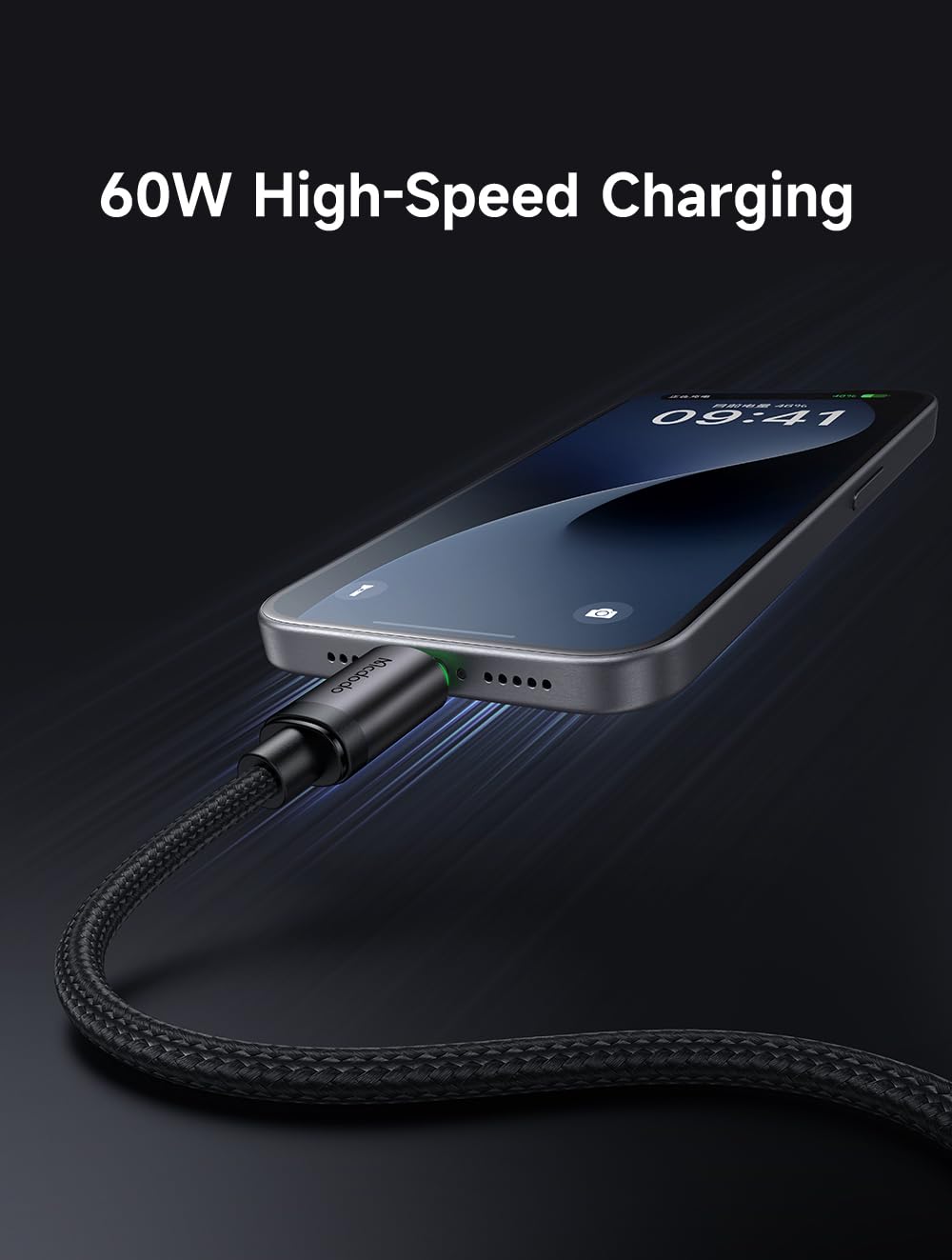 mcdodo 60W Type C to Type C Fast Charging Cable -9