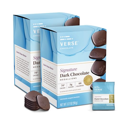 Verse 70% Signature Dark Chocolate Squares