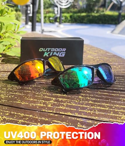 Image of 3 PACK Kids Sunglasses Boys Girls Baseball Sunglasses Youth 4-14, Softball Cycling Polarized Sports Goggles