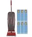 Oreck Commercial U2000RB-1 Commercial 8 Pound Upright Vacuum with EnduroLife with 6 Oreck Bags