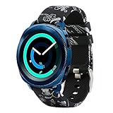 20mm Band Compatible Samsung Gear Sport/Samsung Galaxy Watch 42mm/Samsung Galaxy Watch Active/Active2(40mm)/for Garmin VivoActive 3/ Ticwatch 2/Amazfit Bip Quick Release Watch Soft Silicone Band