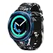 20mm Quick Release Watch Soft Silicone Band for Samsung Gear Sport/Samsung Galaxy Watch 42mm/for Garmin VivoActive 3/ Ticwatch 2/ Ticwatch E/Amazfit Bip Smart Watch