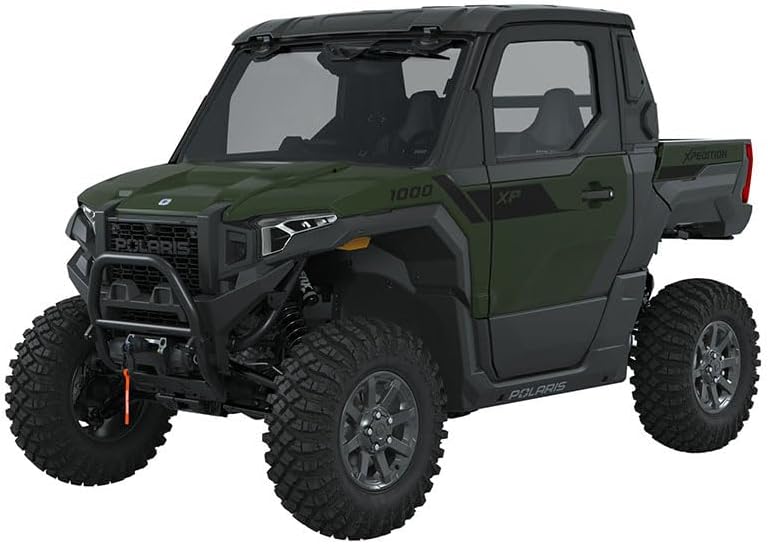 2024 and Newer Polaris Xpedition ADV (2 Door + Bed Cap) UTV Precut Window Tint Kit (35, Carbon)