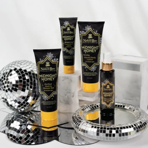 Image of The Naked Bee Midnight Honey Shimmering Body Lotion (8 oz)
