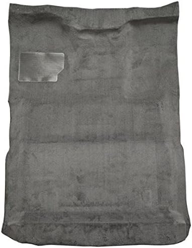 ACC Automotive Carpet Compatible with 1987 to 1996 Ford Extended Cab Pickup Truck, Push Button 4 WD (8078-Dark Grey Plush Cut Pile)