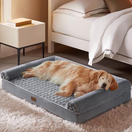 BFPETHOME Dog Beds for Large Dogs, Orthopedic Dog Bed for Medium ...