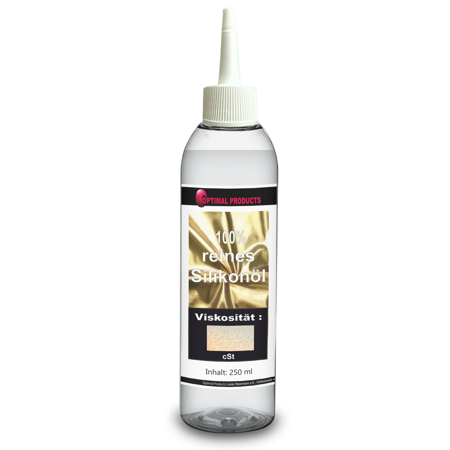 Optimal Products100% Reines Silikonöl 250ml | geruchlos | Stoßdämpfer-Öl RC Silikonöl I Schmieröl I Sehr ergiebig & einfach zu dosieren 350 CsT