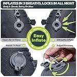 Gear Doctors 3.5oz Compact Ultralight Inflatable Camping Pillow— Inflatable Camp Pillow— Backpacking Pillows Ultralight— Camping Pillows for Sleeping, Hiking, Traveling, Beach, Office Working [Orange] - Image 4