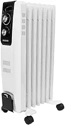 Aquecedor Elétrico a Óleo Portátil 1500w Silencioso - 110v