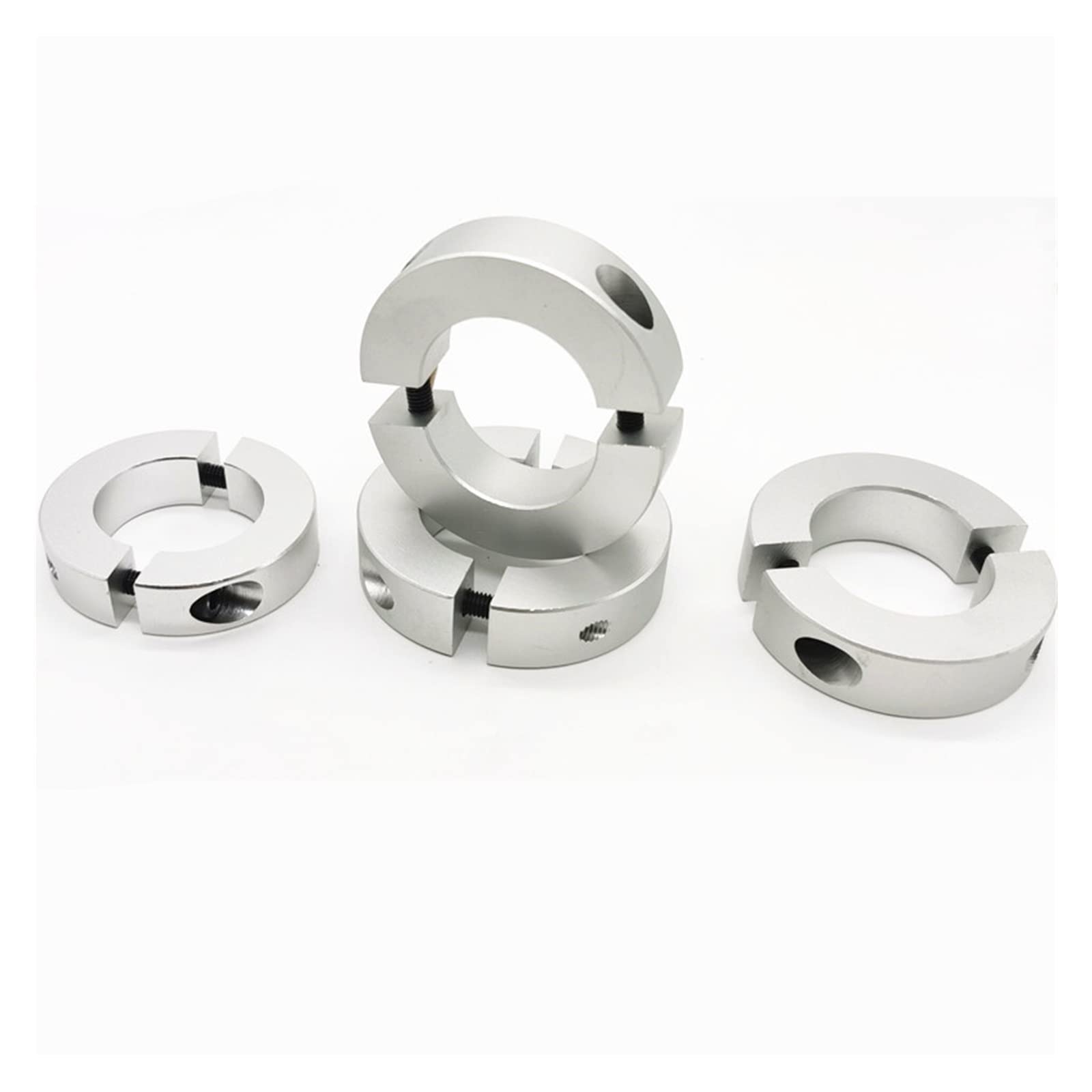 Genérico yaoqijie 1 Pieza Tipo de separación de Anillo Fijo Eje óptico Anillo Fijo Anillo de sujeción Eje Abrazadera Eje Cojinete Anillo Fijo Lasting (Length : 50X85X22)