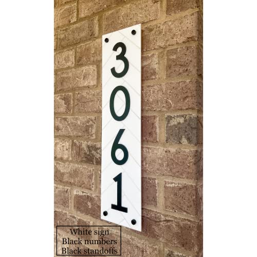 Address Sign, House Number Sign, Vertical Or Horizontal Acrylic House Numbers For Outside #TOP5