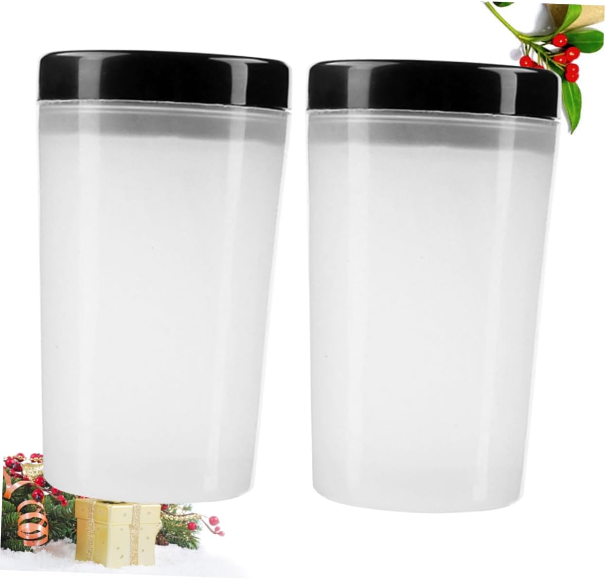 Nail Pen Cup 2pcs Plastic Cup for Nail Art Pen Cleaner Wash Brush Bucket