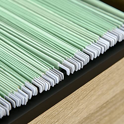 Caisson bureau mobile 2 tiroirs chêne clair HOMCOM
