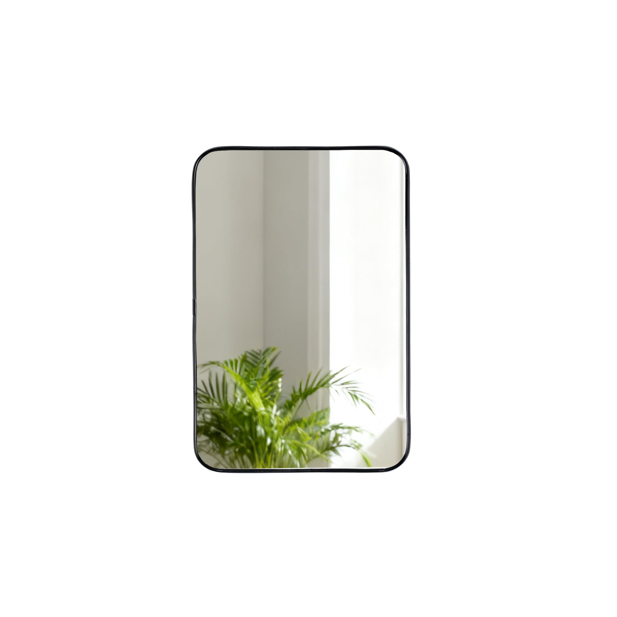 Funerom 11 8x7 8 inch Plastic Framed Rectangle Bathroom Acrylic Mirrors Modern Decorative for Restroom Farmhouse