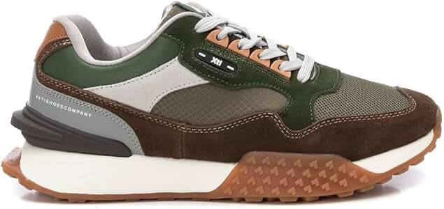 Zapatillas XTI Para Hombre - Estilo Casual Urbano, Textil, Suela De Goma Antideslizante Y Certificado Vegano PETA