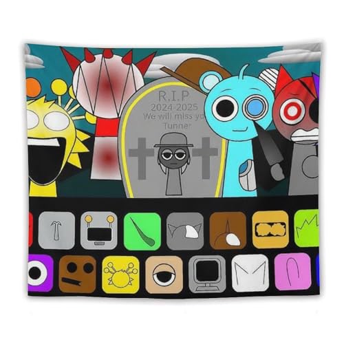 XvL[ ̃p^[ SprunkiQ[e[}ɂã^yXg[  ʐ^|X^[ ǂ̑ nbs[o[Xf[p[eB[̃^yXg[ 50"x60"