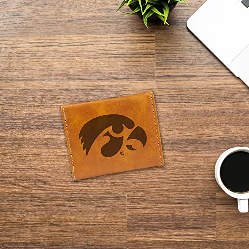 Image of Rico Industries NCAA Laser Engraved Trifold Laser Engraved Tri-Fold Wallet - Men's Accessory