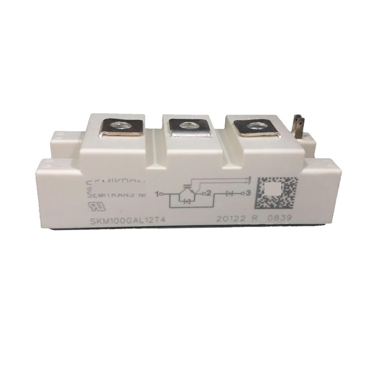 SKM100GAL12T4 module IGBT haute tension 1200V commutation stable - 2