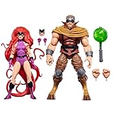 Marvel Legends Series Inhumans Medusa & Gorgon Two-Pack, 2 Fantastic Four Comics-Inspired Collectible 6-Inch Scale Action Figures