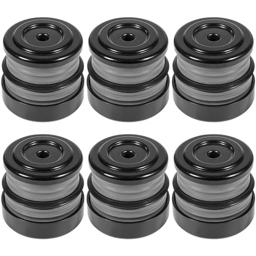 Silicone Body Mount Kit for 2008-2016 Ford F-250 F-350 Regular Cab Extended Cab Superior Silicone Cab Mount Bushings Improve Bumpy Ride Durable Components Outperforms OEM and PU Mounts (Gray 6 Pack)