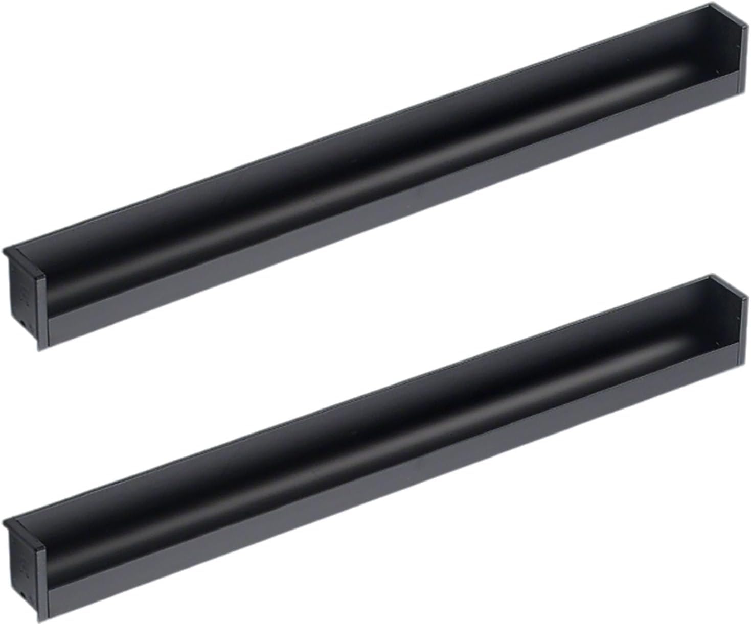 Tnbccxn One Color Cabinet Handles, Concealed Handles, 2 Pcs Invisible Wardrobe Handle Pull(Total Length 1200Mm)(Total Length 1000Mm)
