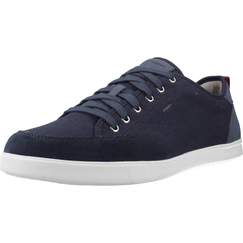 Geox Men's U WALEE D Sneaker, Dk Avio, 8 UK
