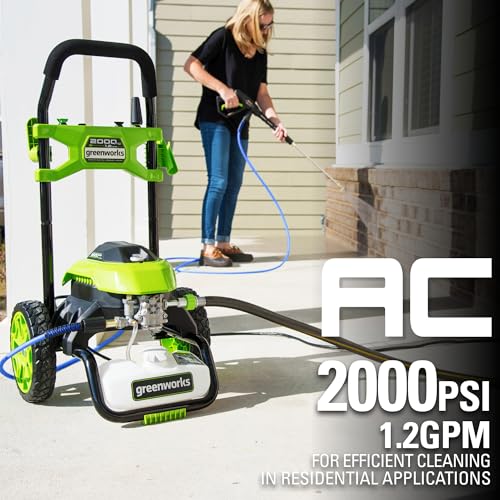 Greenworks 2000 PSI Residential Pressure Washer