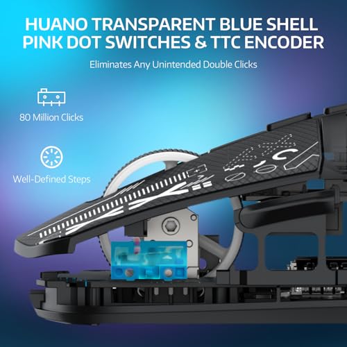 Image of ATTACK SHARK X6 Wireless Gaming Mouse with Magnetic RGB Charging Base,Black