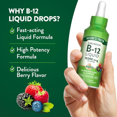 Nature's Truth B12 Sublingual Liquid Drops