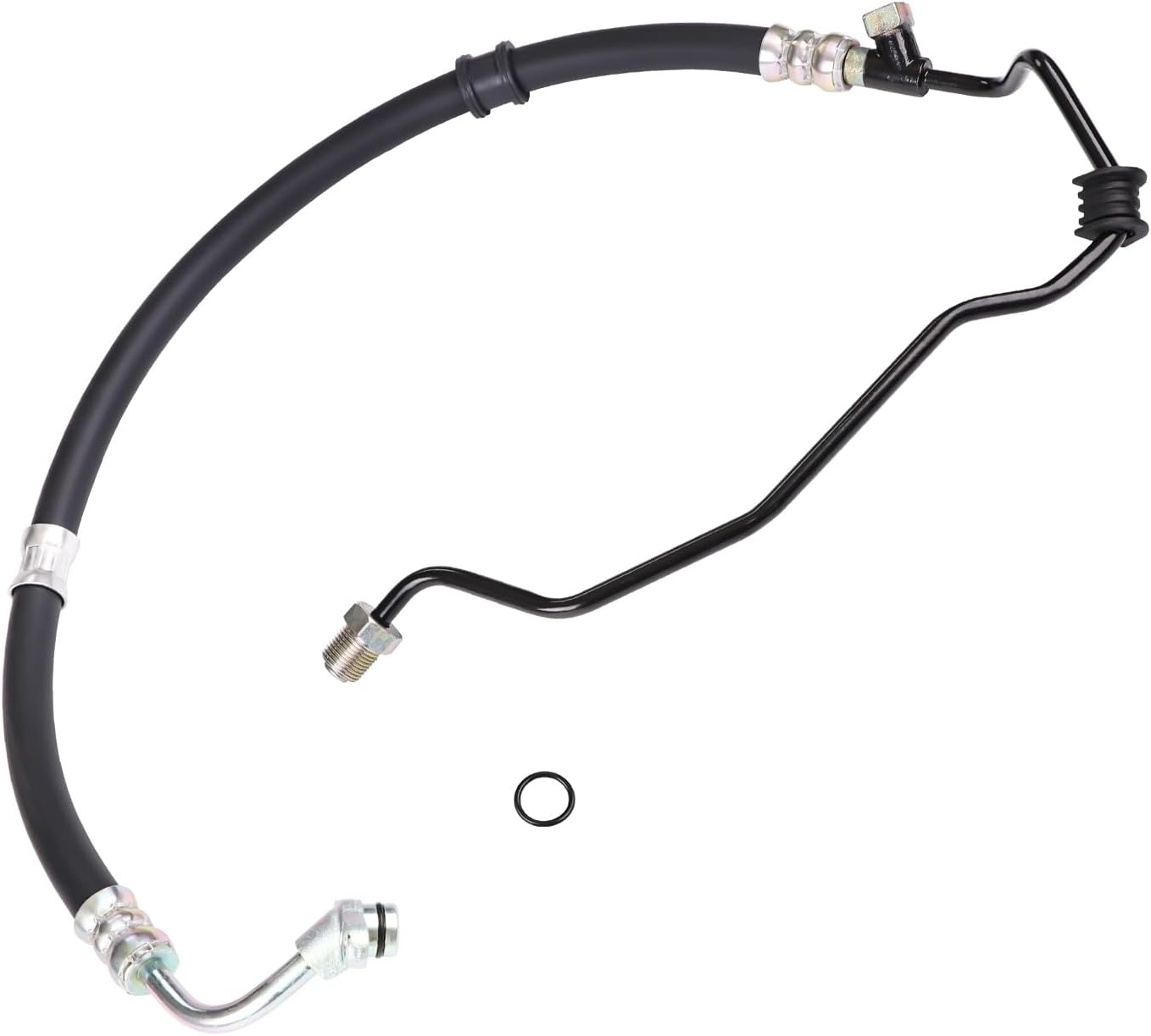 Compatible with Power Steering Pressure Hose Honda Civic 1.8L L4-2006 2007 2008 2009 2010 2011, Replacement for OEM 53713-SNA-A06