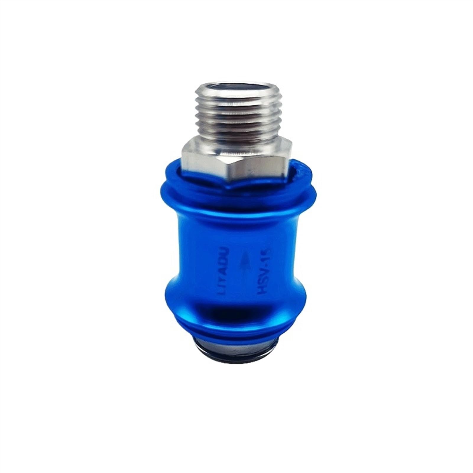 5/10 Stück pneumatischer manueller Schieberventilanschluss HSV-06 HSV-08 HSV-10 HSV-15 HSV-20 Durchflussregelung Schalter G1/8 1/4 3/8 1/2(HSV-15 Gourd type,10pcs)