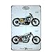Produktbild Kustom Factory Stahlschild Motorrad Vintage