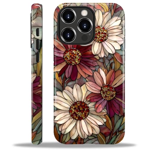 Coque iPhone 12 Pro Max antichoc silicone rigide et durable motif floral
