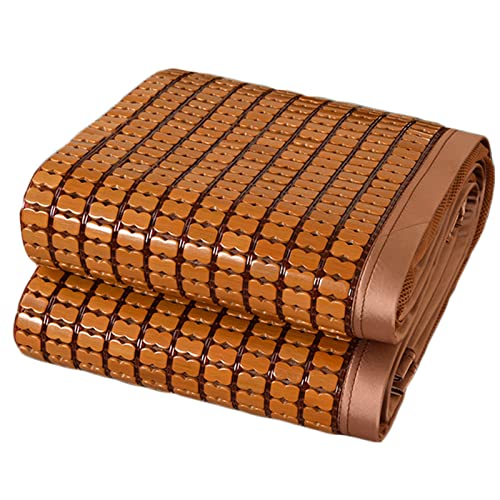 Materassino rinfrescante estivo in rattan, traspirante e facile da pulire, per letti singoli/matrimoniali, perfetto per famiglie e scuole, 200 x 220 cm, per rimanere freschi per tutta l'estate
